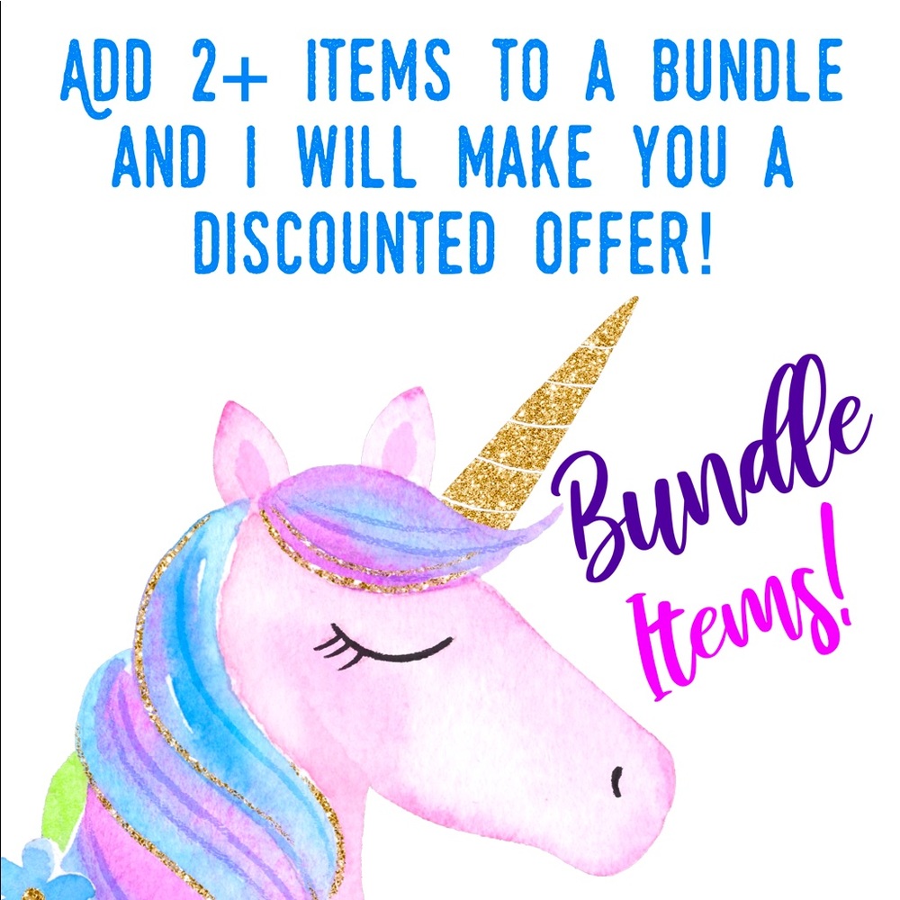 🤩 Bundle items for better prices